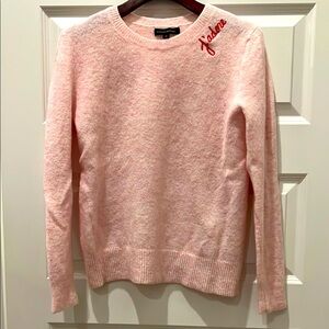 Valentine’s Day pink J’adore Sweater